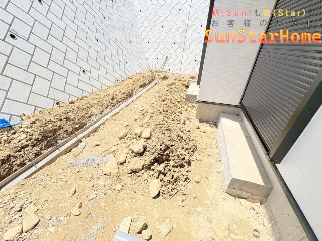 【サンスターホーム】青梅市長淵1丁目　新築10号棟の庭