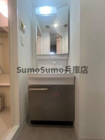 プレサンス神戸セレスティアの洗面所
