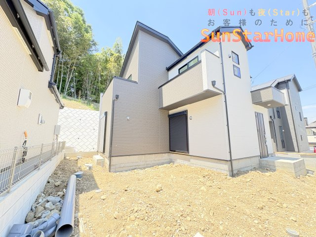 【サンスターホーム】青梅市長淵1丁目　新築8号棟の外観