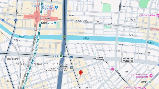 ★仲介手数料半額★リビオレゾン千代田岩町ルジェンテ（空室物件）の地図