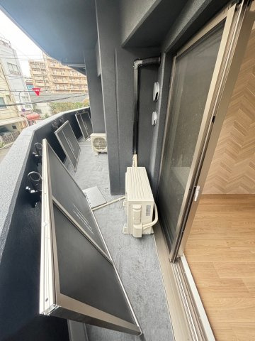 セレニテ難波ミラク参番館のバルコニー
