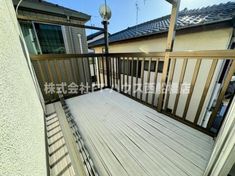 市川市大野町２丁目戸建のバルコニー
