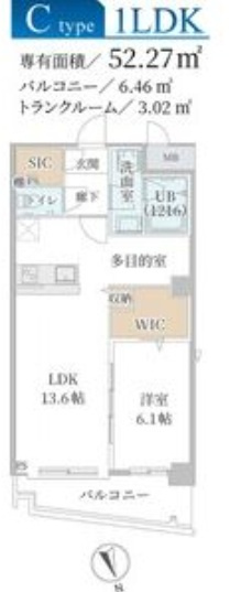 KS Grand Riverの間取り