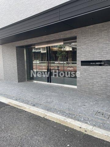 Alivis東十条のエントランス
