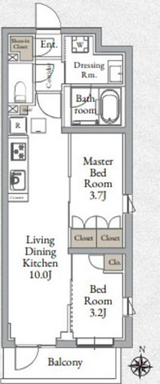 【間取り】 | ＬｉｖｅＣａｓａ千鳥町 |  