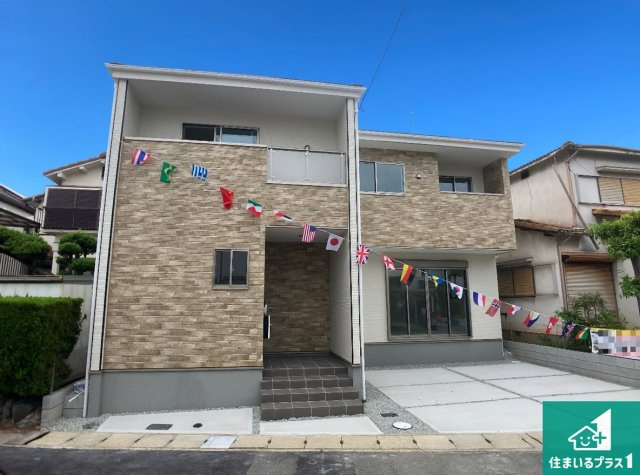 神戸市西区福吉台　第3期　新築一戸建ての外観|お客様に長く安心して住んでいだだける事にこだわった家づくり！住んでからのアフターサービスにもしっかりと取り組んでいます！