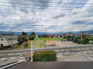 【展望】 | 山梨市上栗原 平成25年築中古戸建 リフォ済 敷地128坪 | 2階より北側を望む