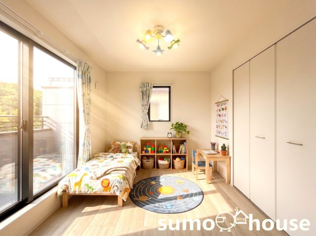 横浜市神奈川区菅田町2期　2号棟の子供部屋|お子さんのためのお部屋にいかがでしょうか