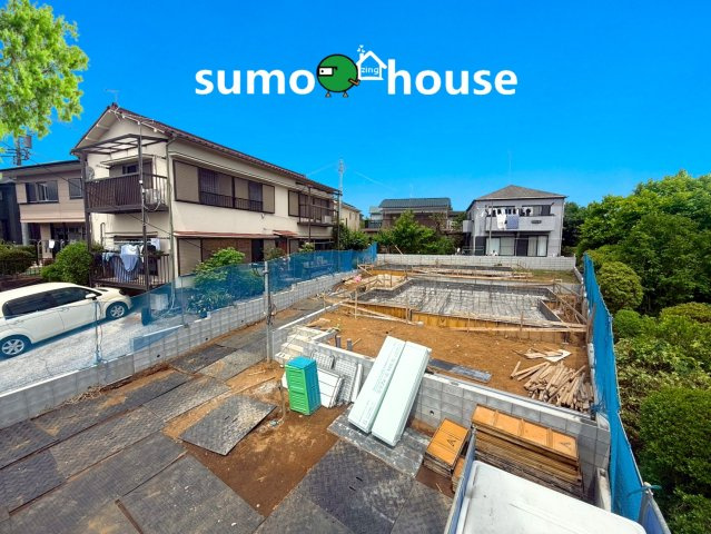 横浜市神奈川区菅田町2期　2号棟の前面道路含む現地写真|前面道路含む現地写真です