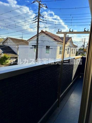 府中市小柳町1丁目 京王線 多磨霊園駅 新築戸建のバルコニー