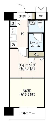 エグゼレジデンスタワーの間取り