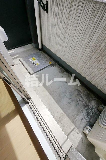板橋区三園１丁目の賃貸マンションのバルコニー|別号室参考写真