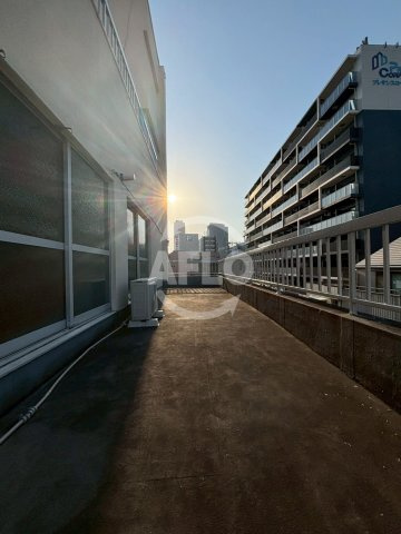 三ツ輪マンションのバルコニー|三ツ輪マンション　バルコニー