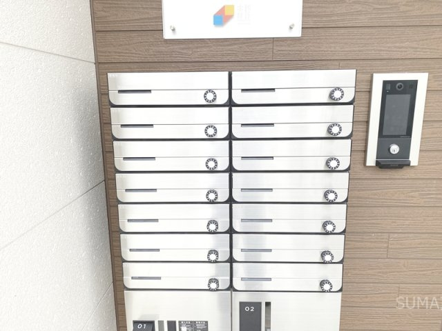 ジーメゾン西大宮ソリナのその他共用部分|集合ポスト！