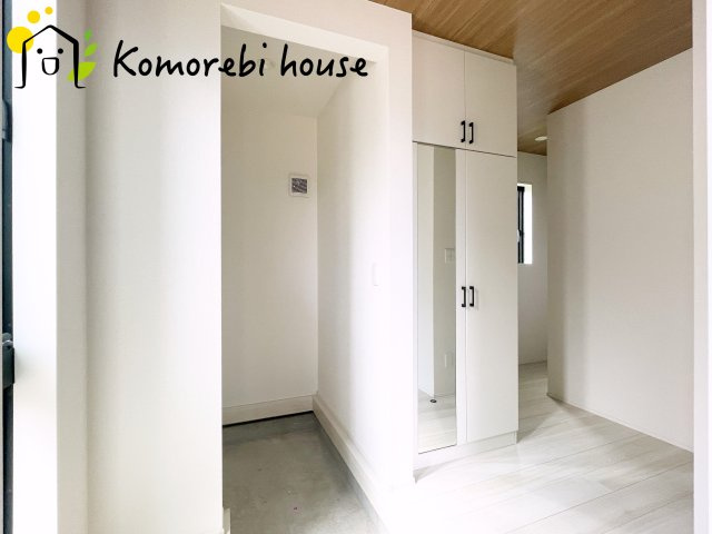 上尾市平方　3期　新築一戸建て　グラファーレ　03の収納|十分な収納スペースがあります