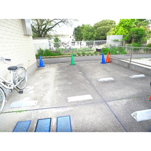 リビオンの駐車場