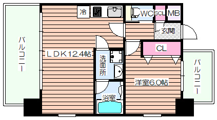 【間取り】 | プレジオ御幣島