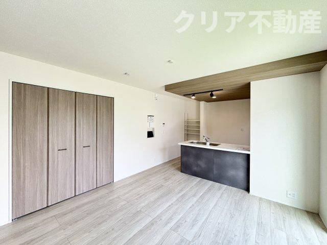 【居間・リビング】 | 前橋市朝倉町3丁目新築　LDKエアコン付き！