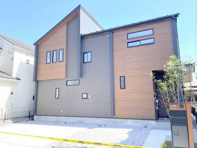 【外観】 | ふじみ野市仲3丁目　新築一戸建住宅　全1棟　(ふじみ野店) | 閑静な住宅地に佇む4LDKの新築一戸建住宅！耐震等級3取得+制震ダンパー搭載で地震に強く安心感があります。※図面を基に作成したイメージ画像です。現況と異なる場合は現況を優先いたします。