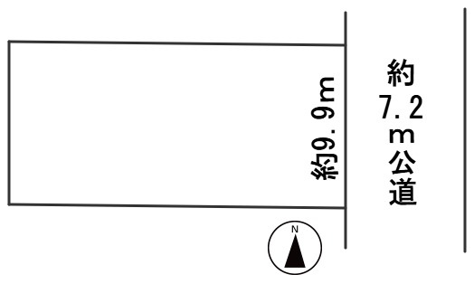 ６６７９９　岐阜市長良葵町1丁目土地