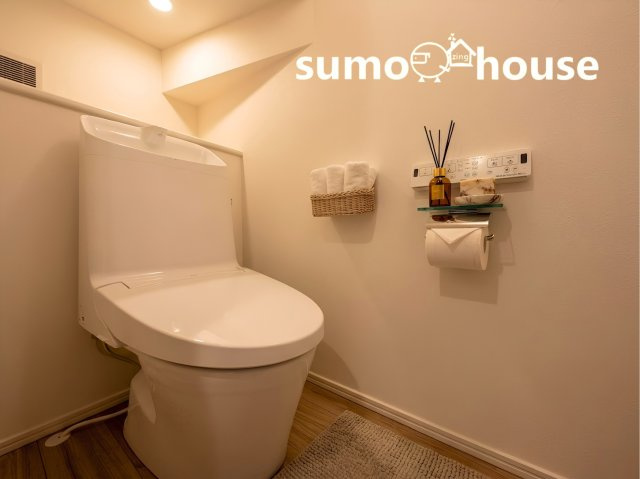 横浜市保土ヶ谷区上菅田町　1号棟のトイレ|ゆったりとした空間のトイレです