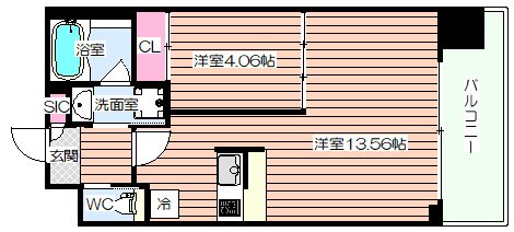 【間取り】 | プレジオ弁天町