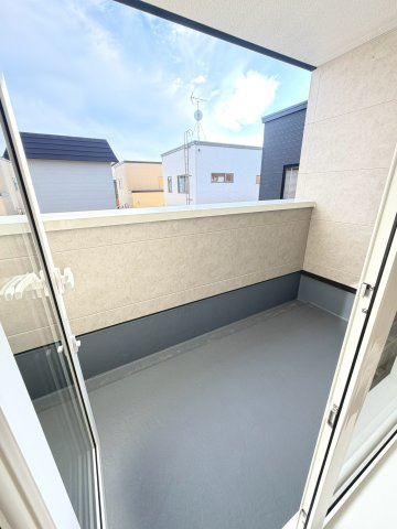 【新築戸建】札幌市白石区北郷3条14丁目2棟のバルコニー