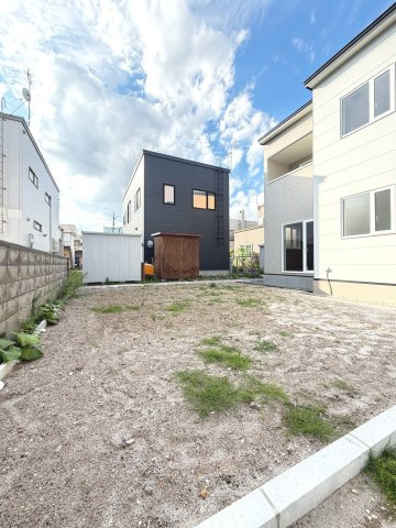 【新築戸建】札幌市白石区北郷3条14丁目2棟の庭