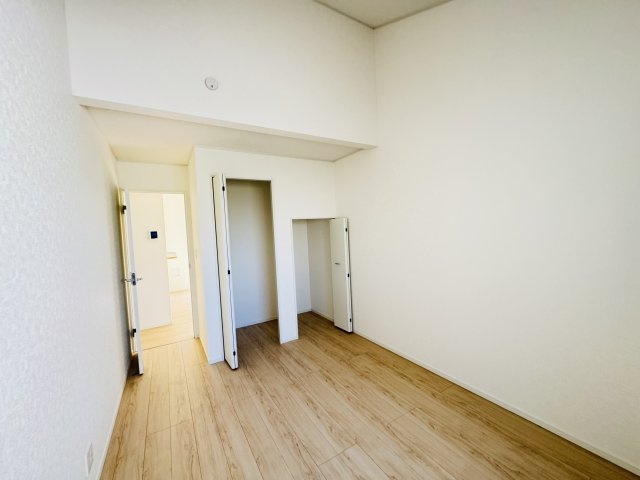 新築　前橋市稲荷新田町第3　クレイドルガーデン　1号棟の収納|　それぞれのお部屋に収納スペースがあるのでお片付け上手で室内もスッキリ♪
