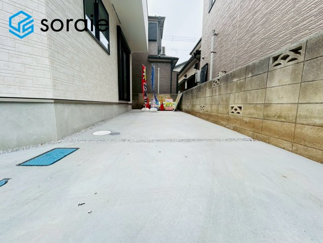 川越市藤間　全1棟　新築戸建　ハートフルタウンの駐車場|6/2撮影