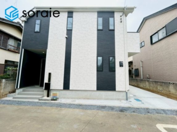 川越市藤間　全1棟　新築戸建　ハートフルタウンの外観|6/2撮影