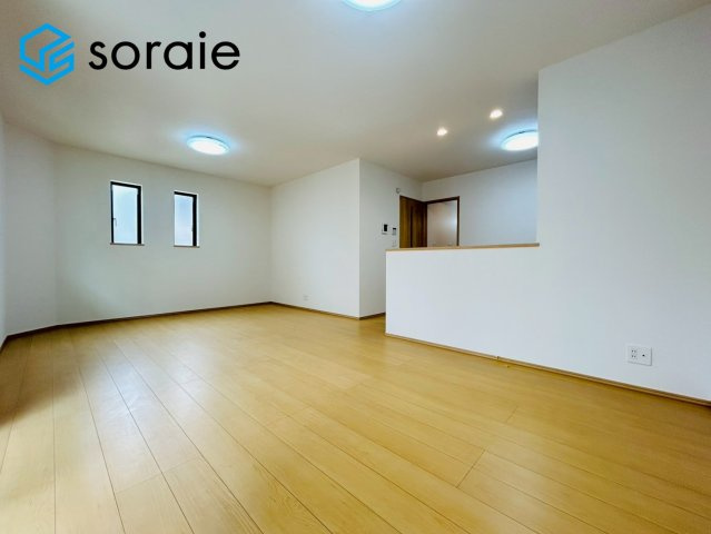 川越市藤間　全1棟　新築戸建　ハートフルタウンの居間・リビング|6/2撮影