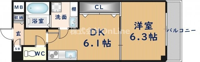 【間取り】 | ルミエール・フジ