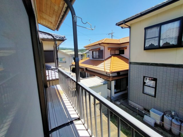 愛宕町戸建のバルコニー