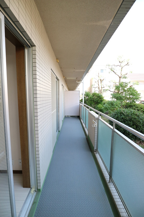 アビタシオン仁川のバルコニー