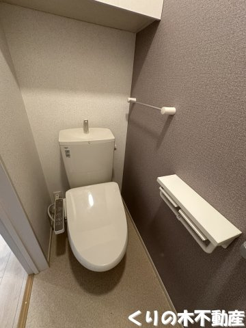 【トイレ】 | レジデンス鳥生３ | シンプルで使いやすいトイレです