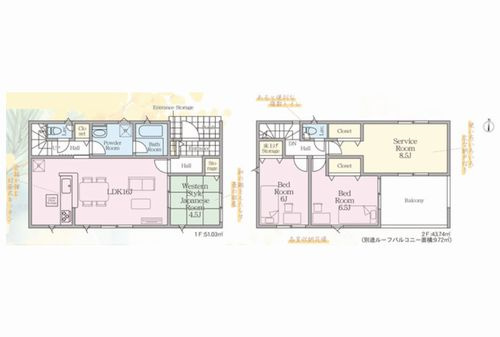 【仲介手数料０円】秦野市堀西第26　新築一戸建ての間取り|秦野市堀西第26　新築一戸建て