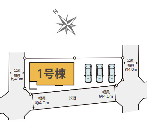 【区画図】 | 桶川市朝日4期　KEIAIGRACE 新築戸建　全1棟　1号棟