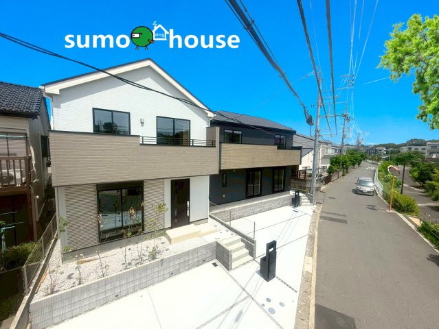 旭区今宿西町1期　1号棟の前面道路含む現地写真|前面道路含む現地写真です
