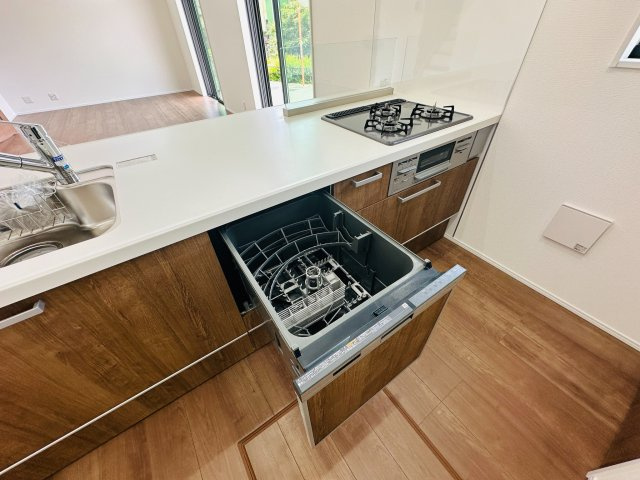 旭区今宿西町1期　2号棟のキッチン|キッチンでお料理をお楽しみください