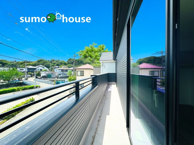 旭区今宿西町1期　2号棟のバルコニー|開放的で明るい空間を演出してくれるバルコニーです