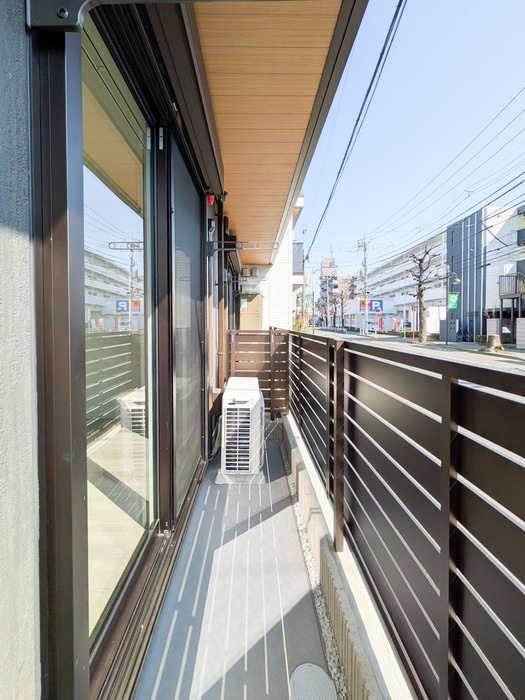 D-comodo小金井貫井北町のバルコニー