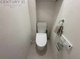 温水洗浄便座付トイレは温水洗浄機能により、暖かい水でおしりを洗浄することができ、冷たい水を使う従来の便座に比べ、温水洗浄機能で暖かいトイレを提供し、快適な使用を可能にします。