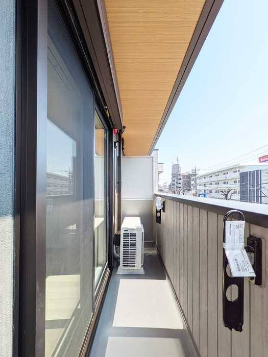 D-comodo小金井貫井北町のバルコニー