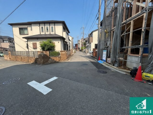 堺市東区西野　第6期　新築一戸建ての外観|現在建築中！落ち着いた街並みで新生活を始めることが出来そう！周辺の物件も併せてご紹介させて頂きます！