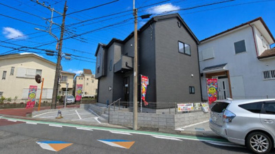 【前面道路含む現地写真】 | 綾瀬市寺尾釜田2期 新築戸建 全1棟
