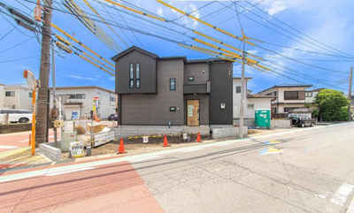 【前面道路含む現地写真】 | 綾瀬市寺尾釜田2期 新築戸建 全1棟