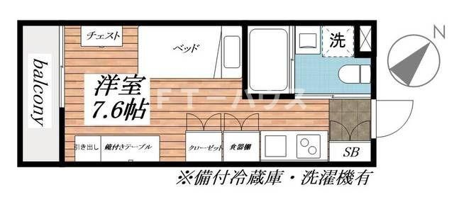 Ｌｉｇｅｒｅ南行徳Ｅａｓｔの間取り