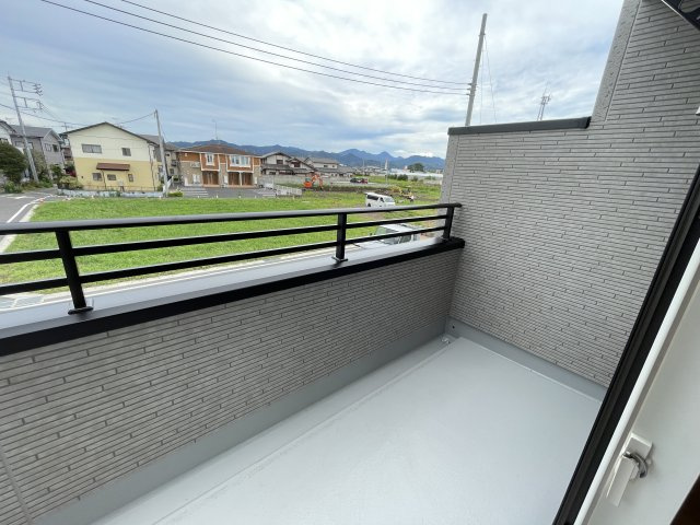 藤岡市藤岡（全8棟）1号棟のバルコニー