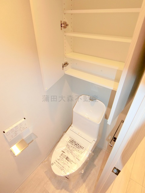 シーズンフラッツ大森西のトイレ|温水洗浄便座付きのトイレ